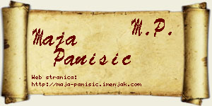 Maja Panišić vizit kartica
